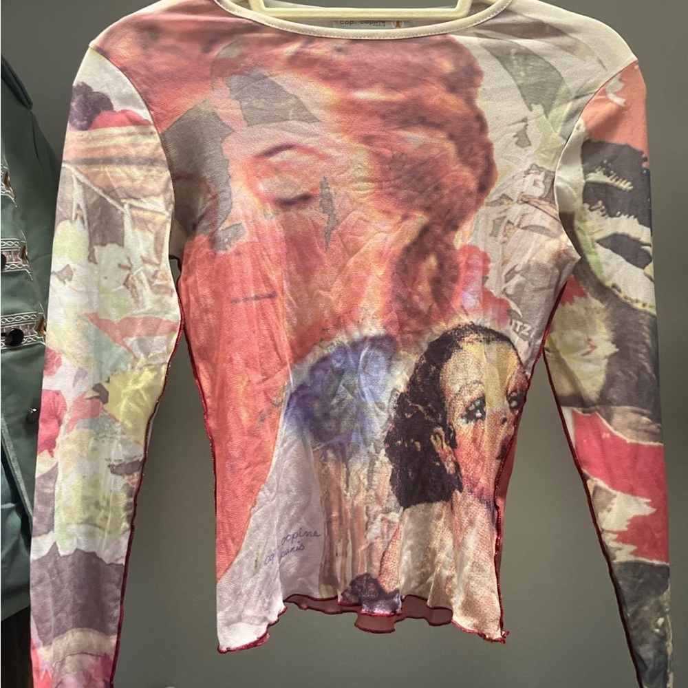 Vintage Cop Copine Mesh Top